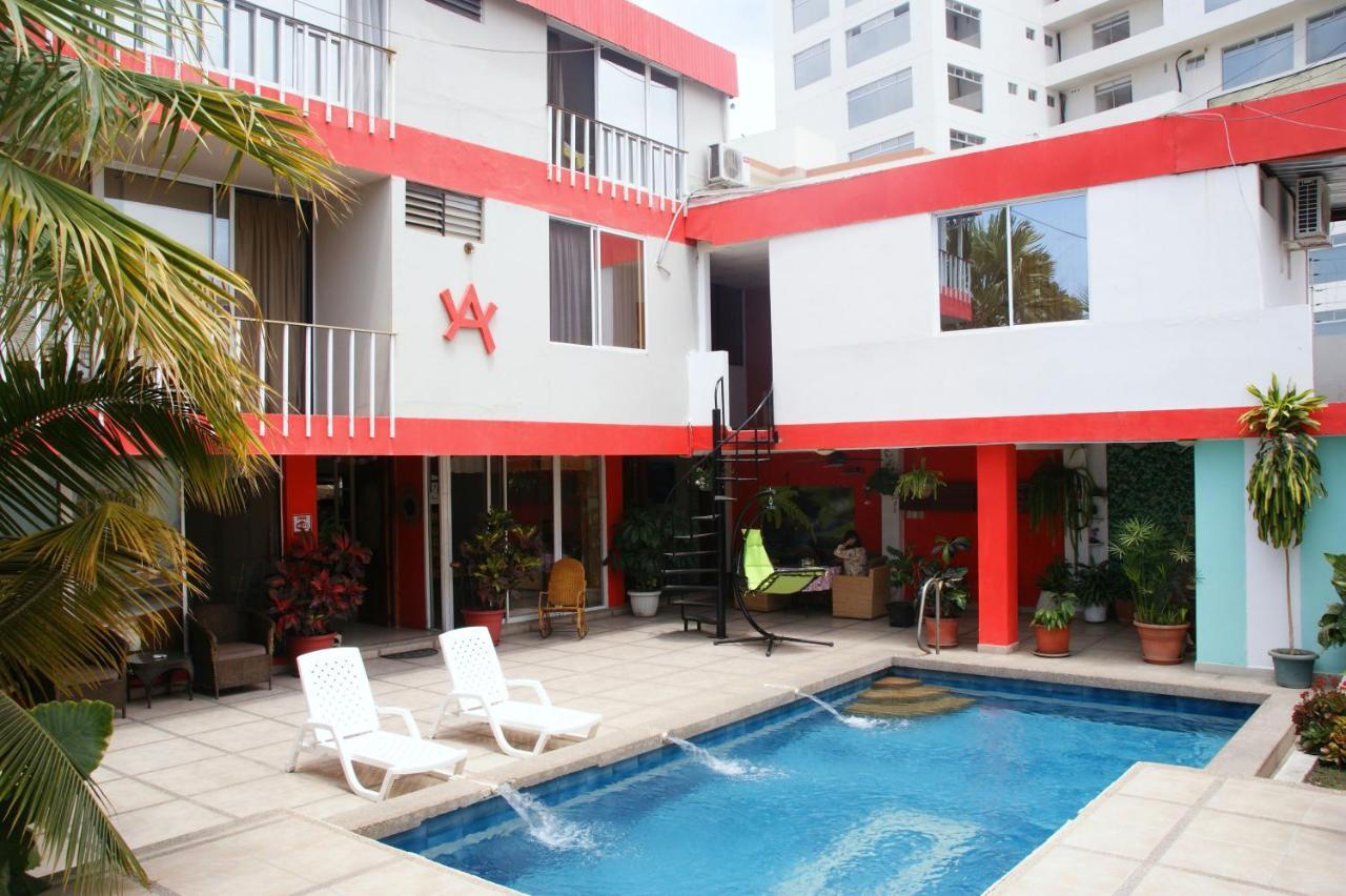 Hostal Antares Manta Kültér fotó